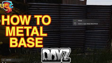 how to attach sheet metal to gate dayz|small metal sheet dayz.